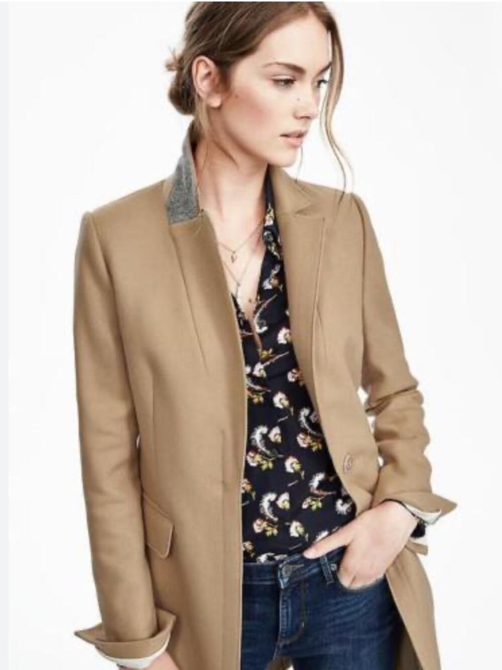 Banana Republic Single-Button Coat